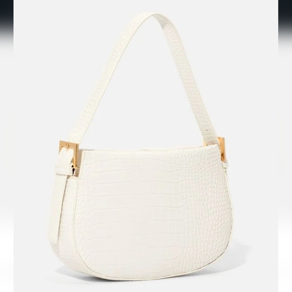 JustFab Handbags - Faux Leather Shoulder Bag